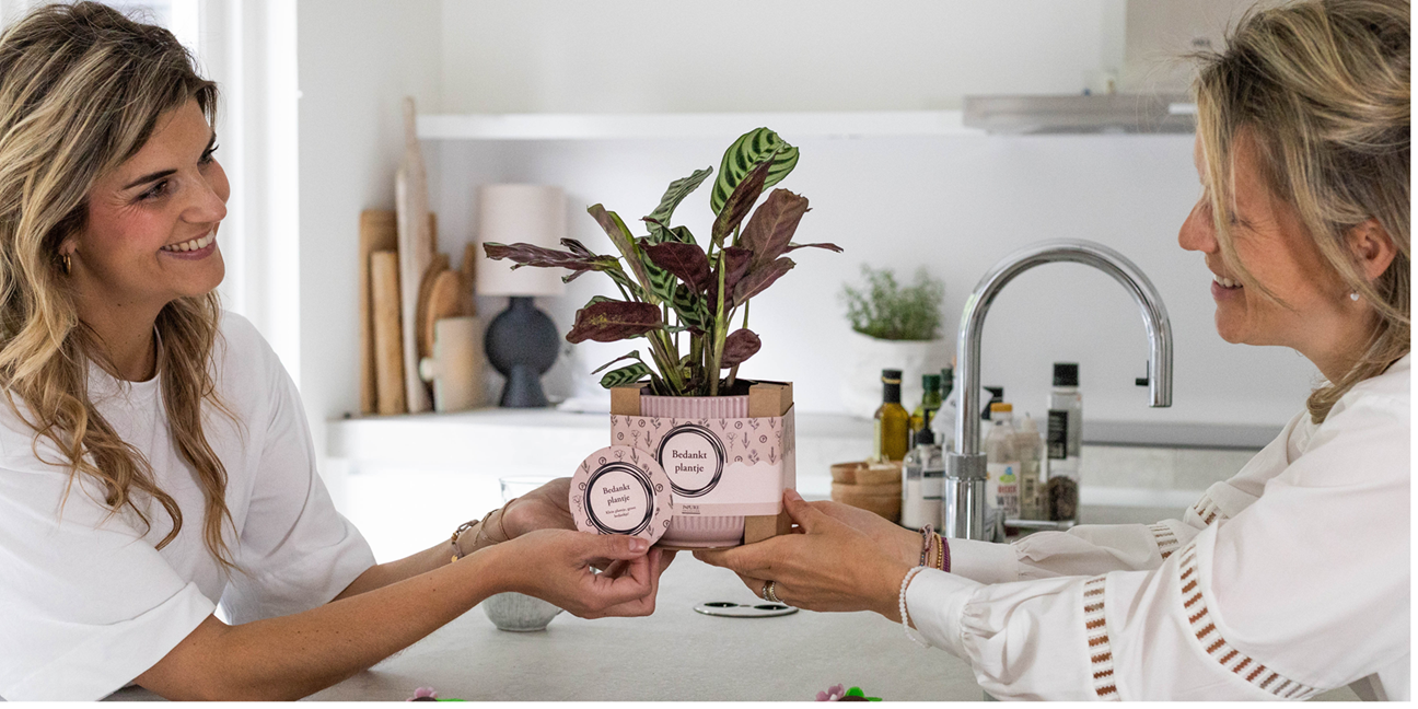 Bedankt plantje
